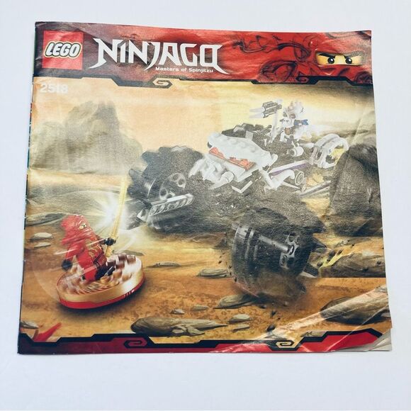 LEGO 2518 NINJAGO: Nuckal's‎ ATV Booklet manual only - Picture 1 of 3